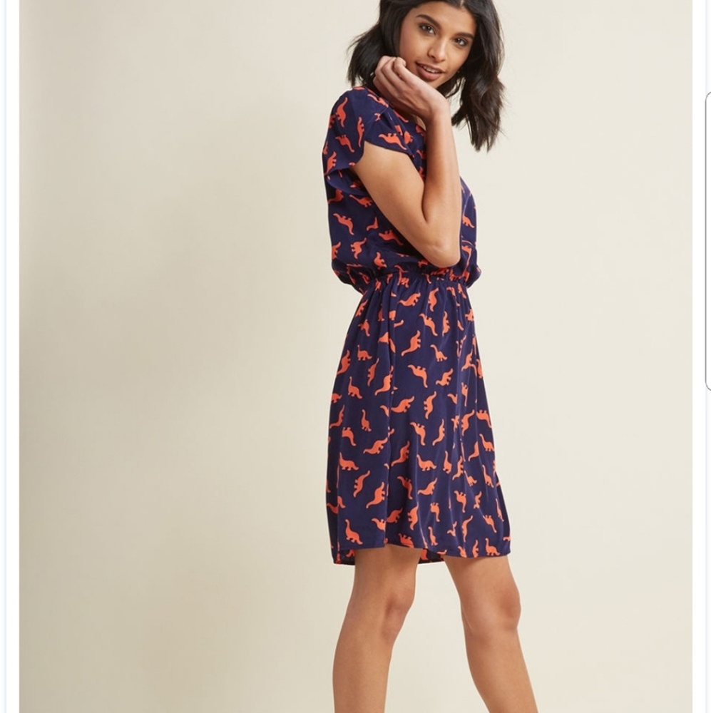 Modcloth Dinosaur Dress